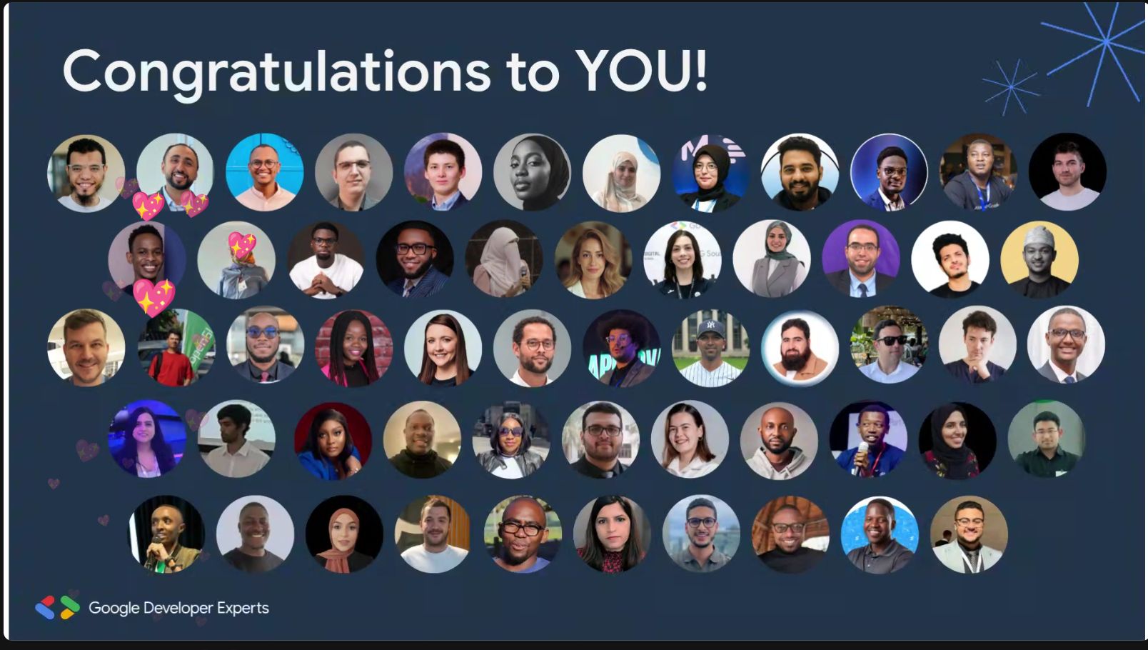 GDE Academy Participants